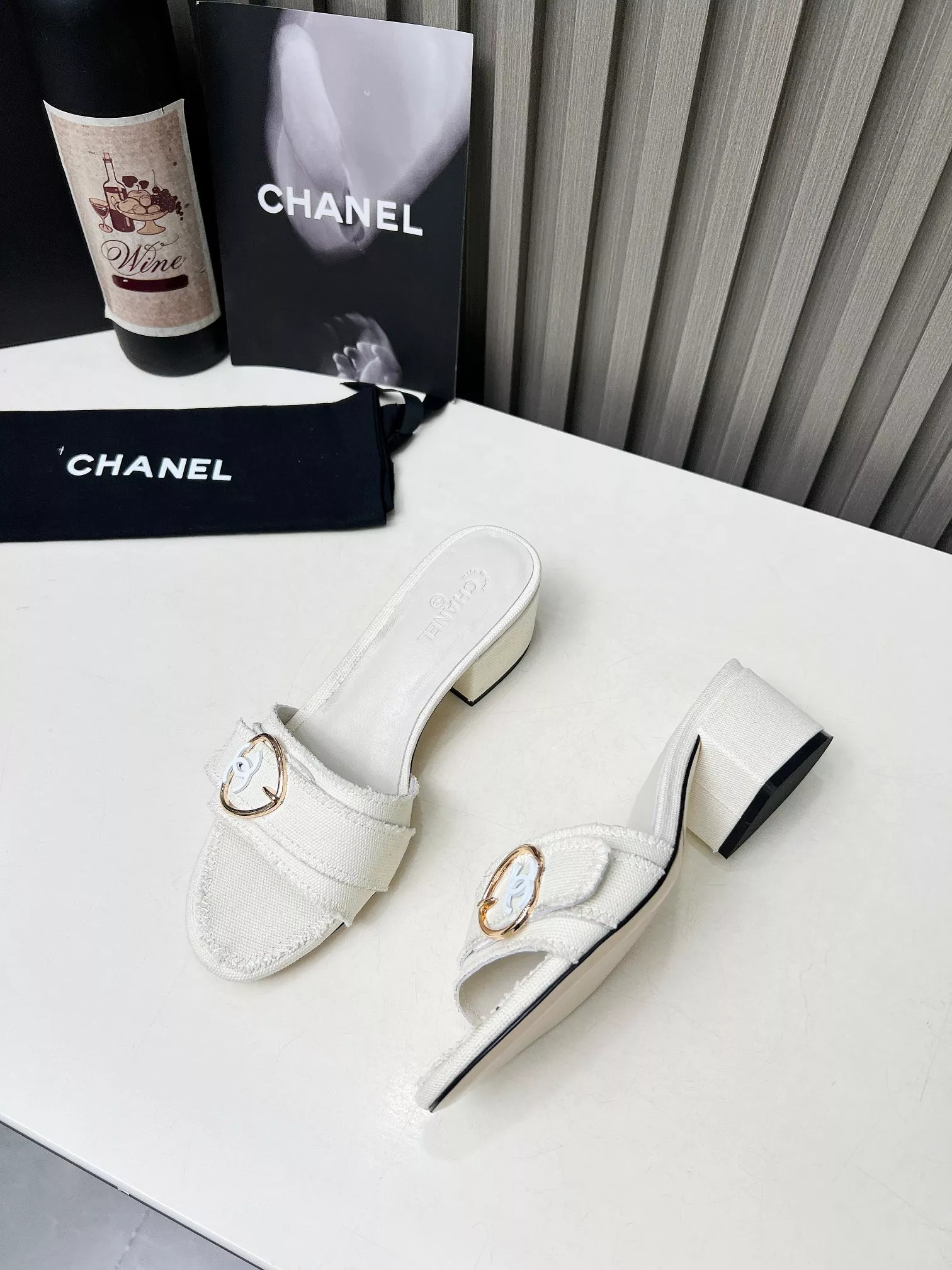 chanel chaussons pour femme s_12b62231